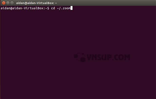 terminal navigate to zoom folder 1 Cách xử lý sự cố đăng nhập cho Linux