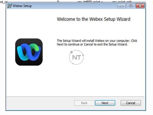 Hướng dẫn tải và cài đặt Webex Meeting trên máy tính chạy hệ điều hành Windows