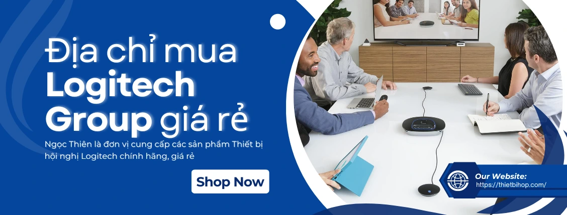 ngọc thiên hân hạnh là nơi cung cấp thiết bị webcam logitech group chính hãng giá rẻ