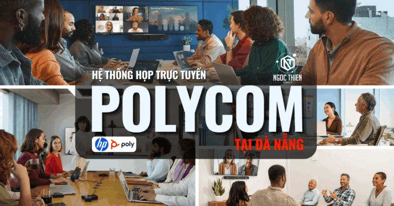 Hệ thống họp trực tuyến Polycom chính hãng tại Đà Nẵng