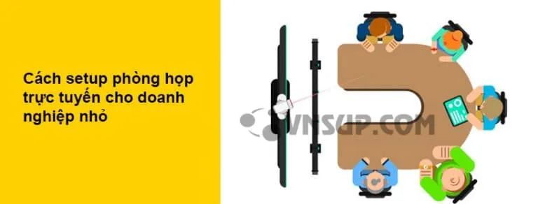 Cách setup phòng họp trực tuyến cho doanh nghiệp nhỏ