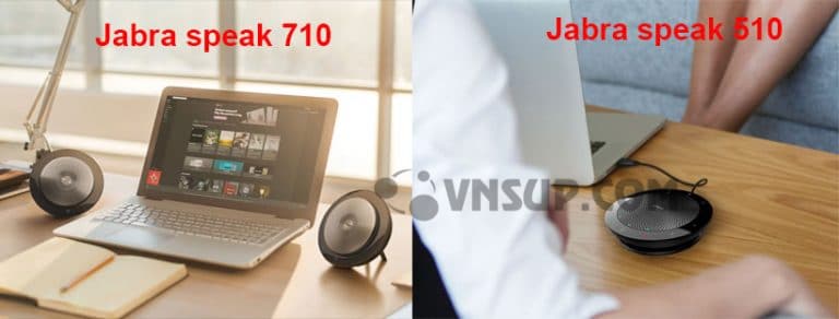 Sự khác nhau giữa Jabra speak 510 và Jabra speak 710