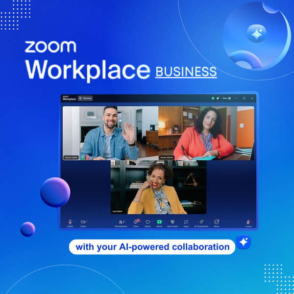 Phần mềm họp trực tuyến Zoom Business [1 năm] đổi thành zoom workplace business