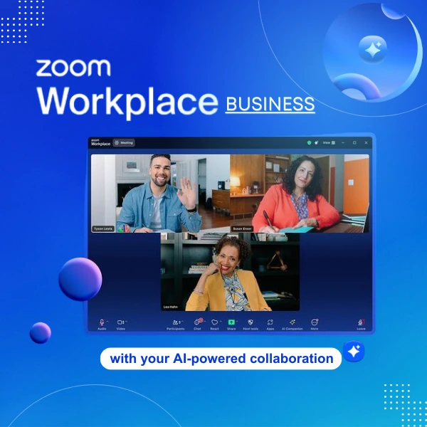 Phần mềm họp trực tuyến Zoom Business [1 năm] đổi thành zoom workplace business
