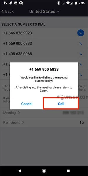 Hướng dẫn tham gia cuộc họp qua điện thoại 108 call join by phone number 23 Hướng dẫn tham gia cuộc họp qua điện thoại