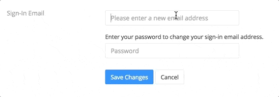 changeemail Làm cách nào để thay đổi Email trên tài khoản của tôi?