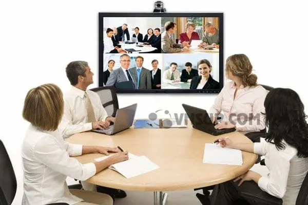 Giải pháp họp trực tuyến qua thiết bị hội nghị