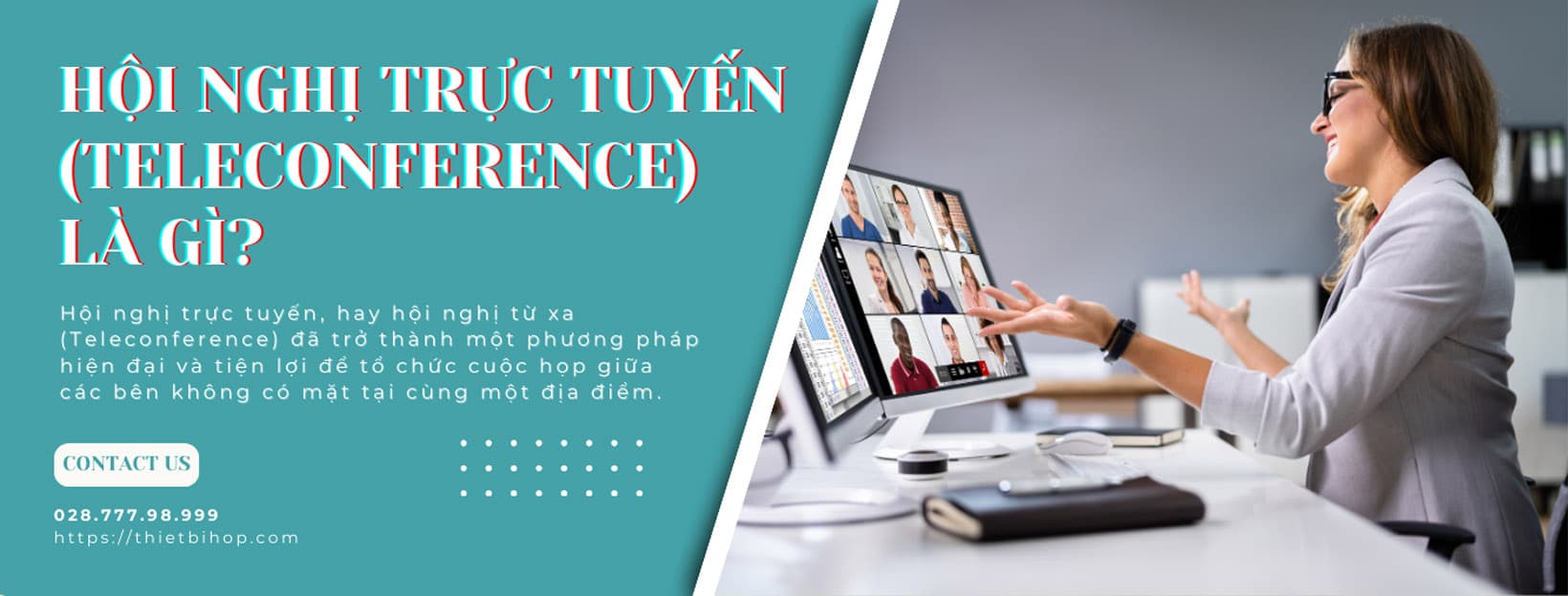 hội nghị trực tuyến teleconference là gì