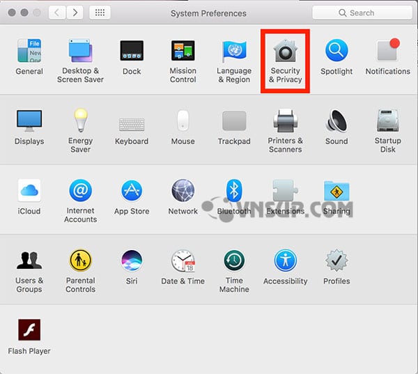 security and privacy button 2 Cách cài đặt Zoom trên máy tính Mac năm 2024