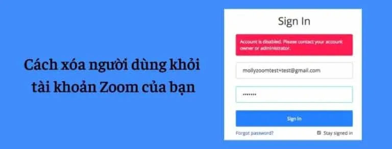 Cách xóa người dùng khỏi tài khoản Zoom của bạn