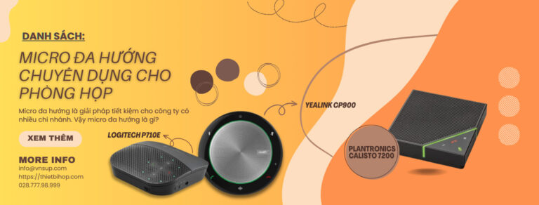 danh sách micro đa hướng chuyên dụng cho phòng họp
