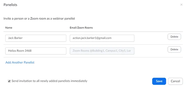 Cách mời tham luận viên tham gia hội thảo trên web 10 panelists Cách mời tham luận viên tham gia hội thảo trên web