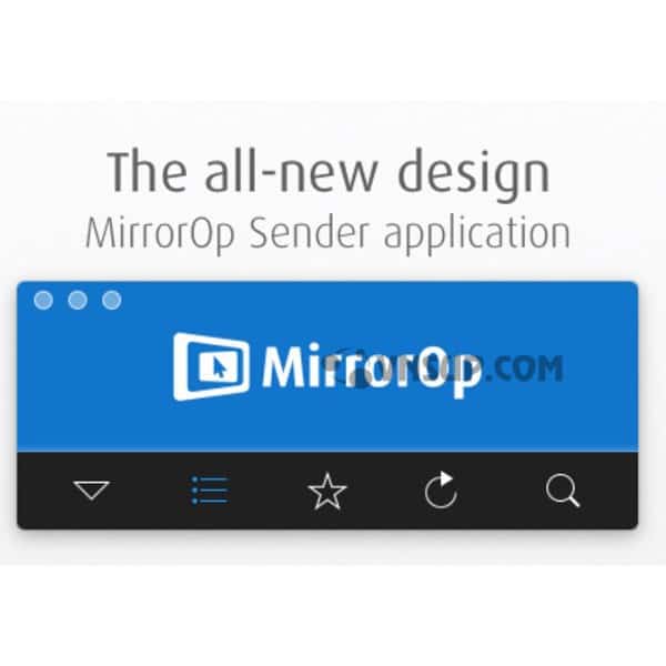 Drivers & firmware MirrorOp