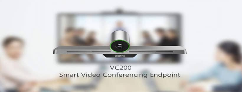 Giải pháp hội nghị truyền hình trực tuyến cho phòng họp nhóm từ 2-6 người - Yealink VC200