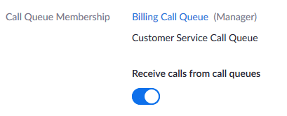 call queue membership Thay đổi cài đặt Zoom Phone