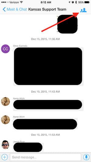 group chat person icon Cách vô hiệu hóa thông báo từ trò chuyện nhóm (di động)