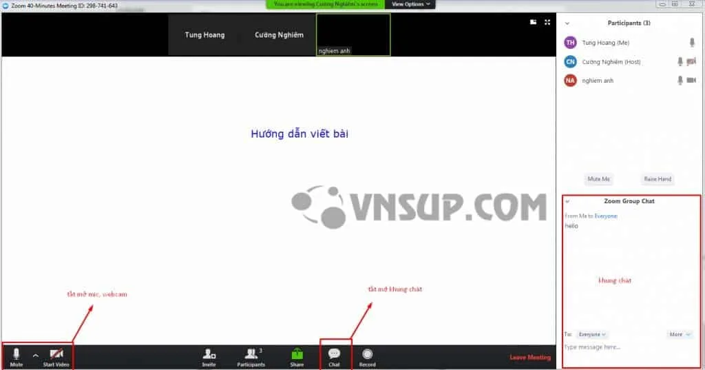 huong dan zoom 13 Cung cấp bản quyền phần mềm zoom meeting chính hãng giá tốt tại Hà Nội