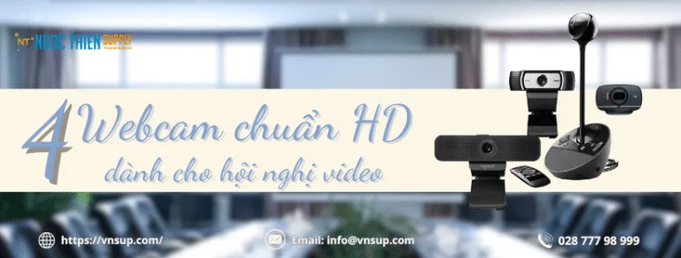 Webcam chuẩn HD dành cho hội nghị video