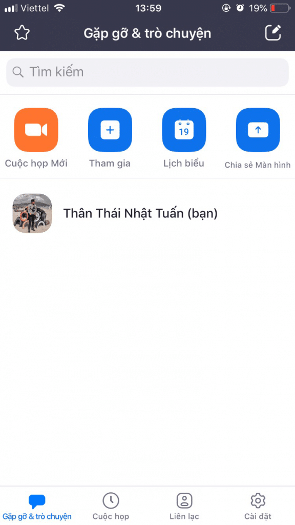 zoom dien thoai 2 Cloud Meetings hỗ trợ Tiếng Việt trên giao diện điện thoại
