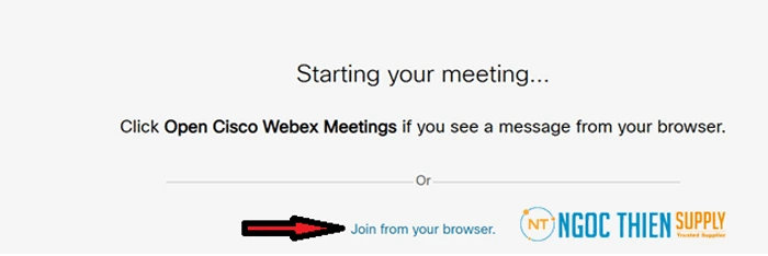 Hướng dẫn sử dụng cho người tham dự Webex