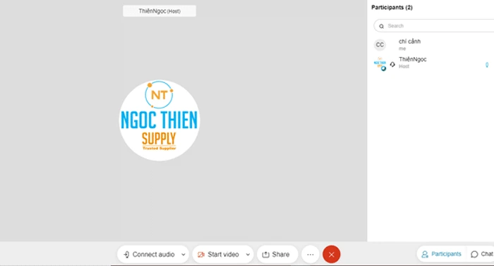Giao diện người tham gia