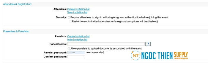 Tạo danh sách khách mời và mời khách tham gia Event 