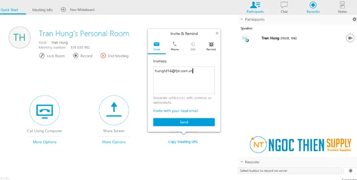 hướng dãn cài đặt nhanh webex-meeting