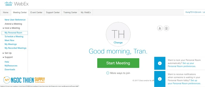 cài đặt webex-meeting