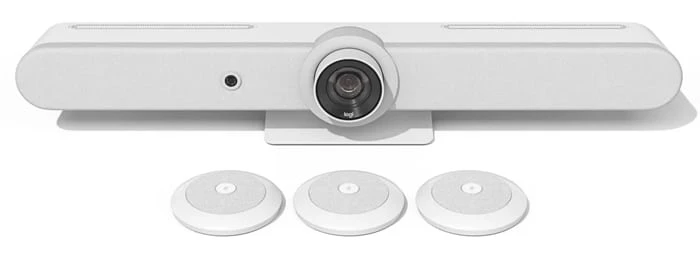 Kết nối mở rộng đến ba pod mic Rally