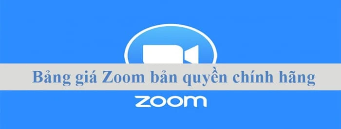 Mua Zoom bản quyền chính hãng
