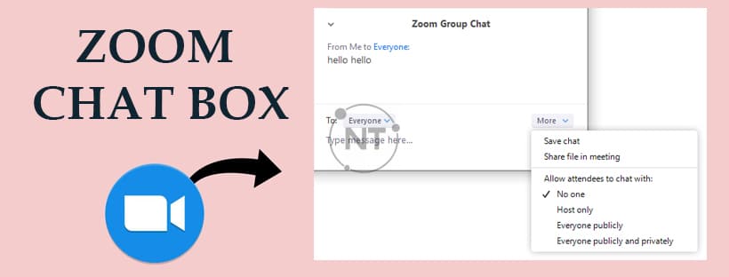 Chat on Zoom
