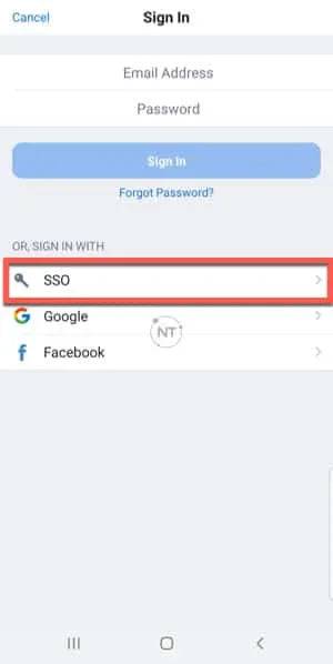 hướng dẫn đăng nhập zoom bằng SSO