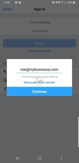sign in zoom with SSO