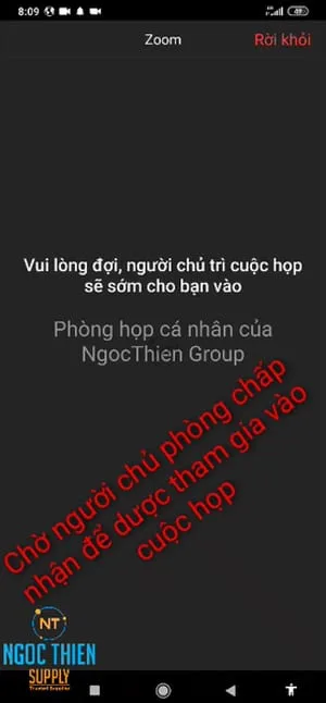 Cách tham gia vào lớp học Zoom bằng điện thoại Android