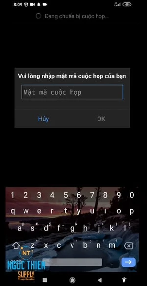tham gia vào lớp học trực tuyến trên Zoom Meeting bằng điện thoại