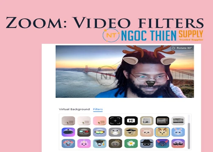 Cách bật filter trên Zoom trên máy tính và điện thoại