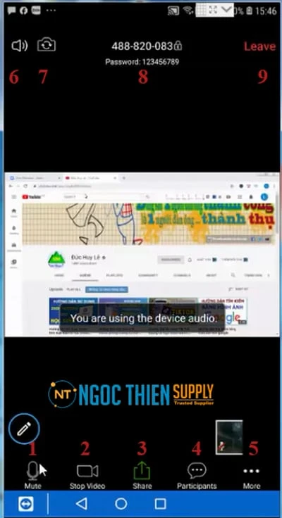 Cách sử dụng Zoom trên điện thoại cho học sinh