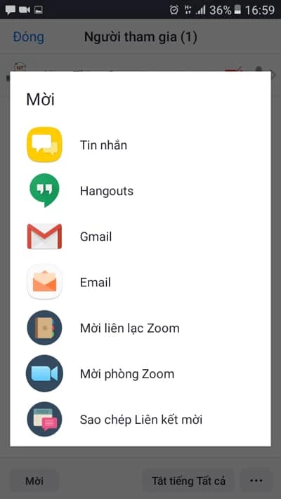 Có nhiều cách khác nhau để gửi lời mời tham gia buổi học đến học sinh. Dưới đây chúng tôi xin gửi đến quý thầy cô 3 cách phổ biến và đơn giản nhất để gửi link tham gia buổi học cho học sinh, sinh viên.
