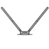 Giá gắn TV dành cho Logitech Rally Bar, logitech rally tv mount - Ảnh 2