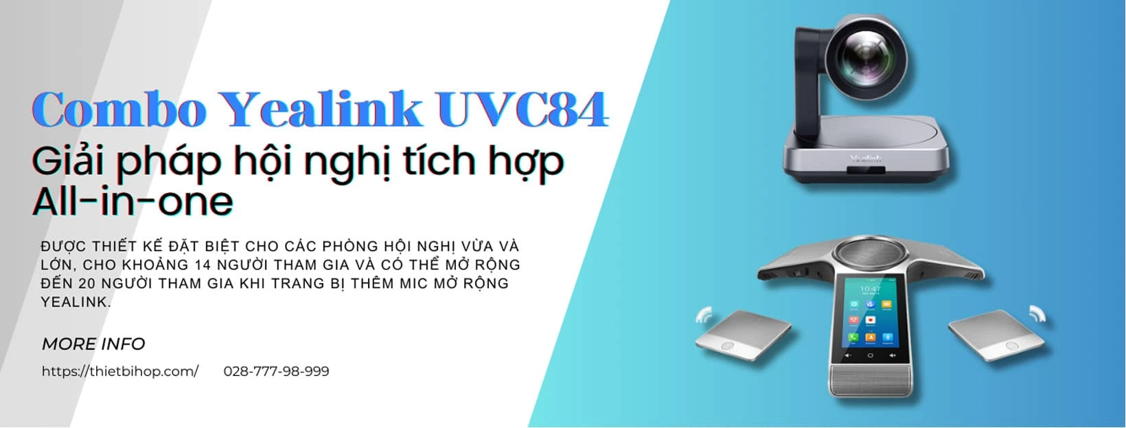 combo yealink uvc84