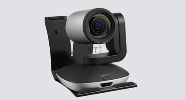 camera của Logitech Group có khả năng quét ngang dọc và thu phóng mượt mà