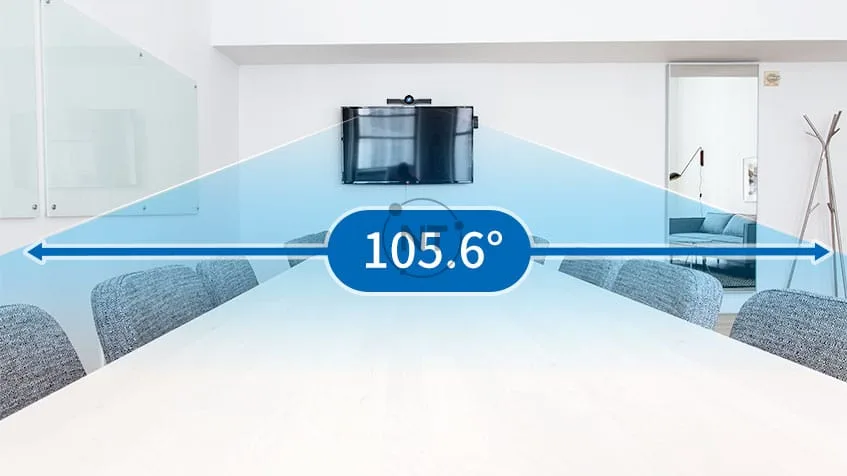 Camera sở hữu góc ống kính siêu rộng với trường nhìn ngang 105,6 °