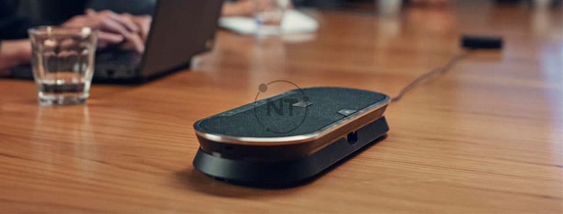 Loa Bluetooth tích hợp micro cho phòng họp trực tuyến vừa và nhỏ