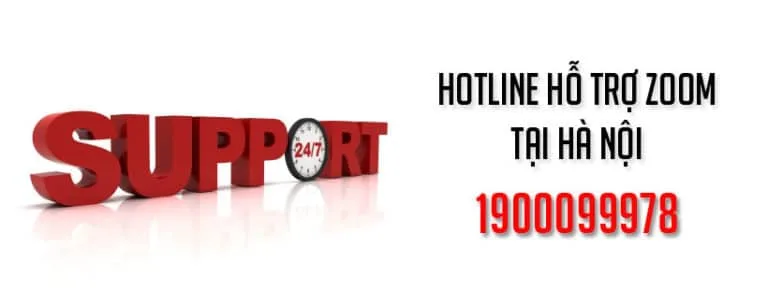Hotline hỗ trợ zoom tại Hà Nội & Sửa lỗi Zoom báo sai mật khẩu