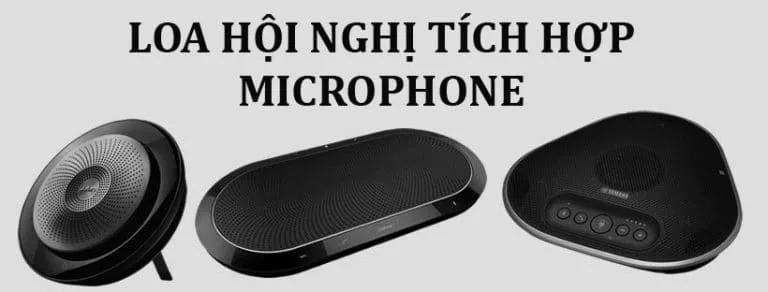 Danh sách Micro kèm loa họp trực tuyến Bluetooth cao cấp