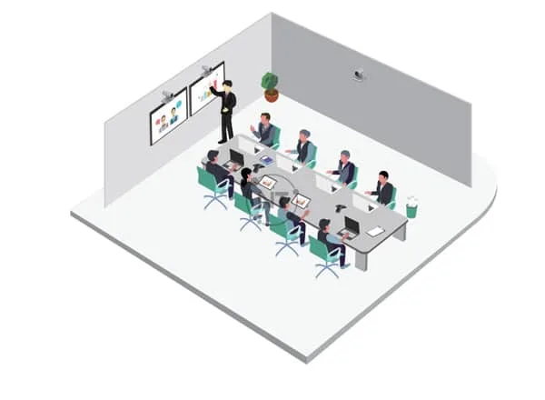 Yealink VC800 - giải pháp cho phòng họp lớn từ 12 người trở lên
