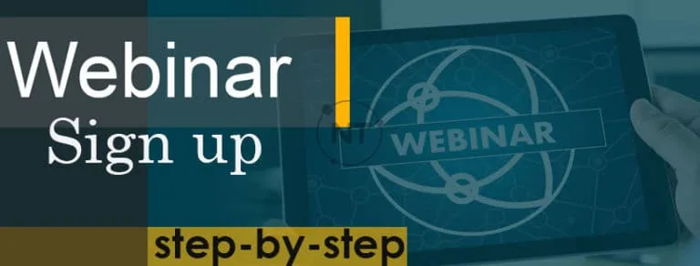 Hướng dẫn cách đăng ký tài khoản Webinar đơn giản nhanh chóng