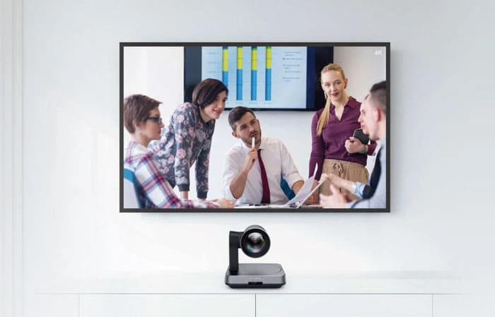 Yealink UVC84 - Webcam hội nghị 4K PTZ cho phòng họp vừa và lớn