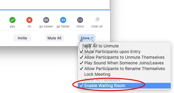 Cách bật và tắt xét duyệt người tham gia trên Zoom