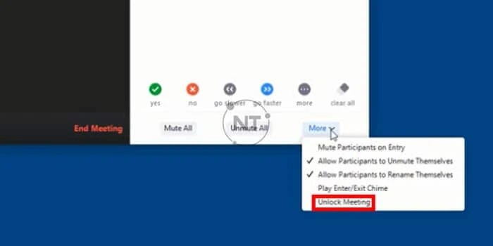 Cách khóa và mở khóa phòng học Zoom